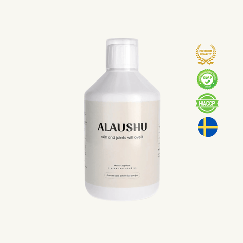 Hialurono rūgštis "skin and joints will love it", 500 ml, skysti - Alaushu