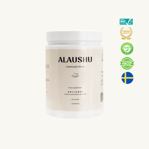 Jūrinis hidrolizuotas peptidinis kolagenas "mermaid ritual", 300 g, 30 porcijų - Alaushu