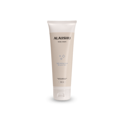 Kūno kremas su magnio druskomis, 100 ml - Alaushu