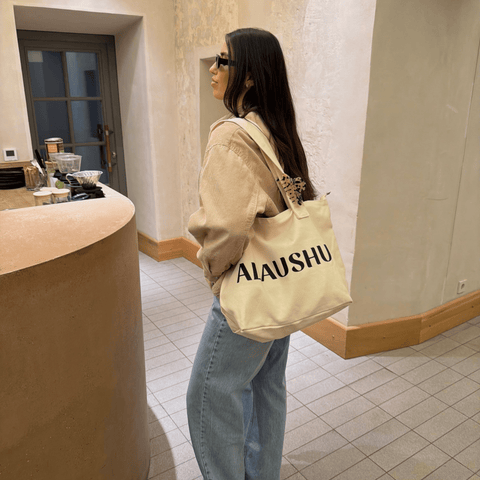 Medvilninis krepšys "everyday tote bag" - Alaushu