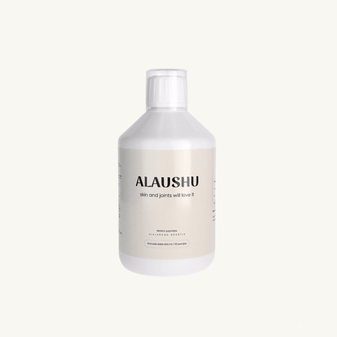 Skysta hialurono rūgštis su vitaminu C - Alaushu