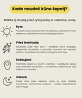 Švelnus kūno šepetys sausam masažui "self - care ritual" - Alaushu