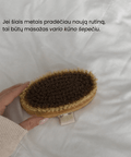 Vario kūno šepetys sausam masažui - Alaushu